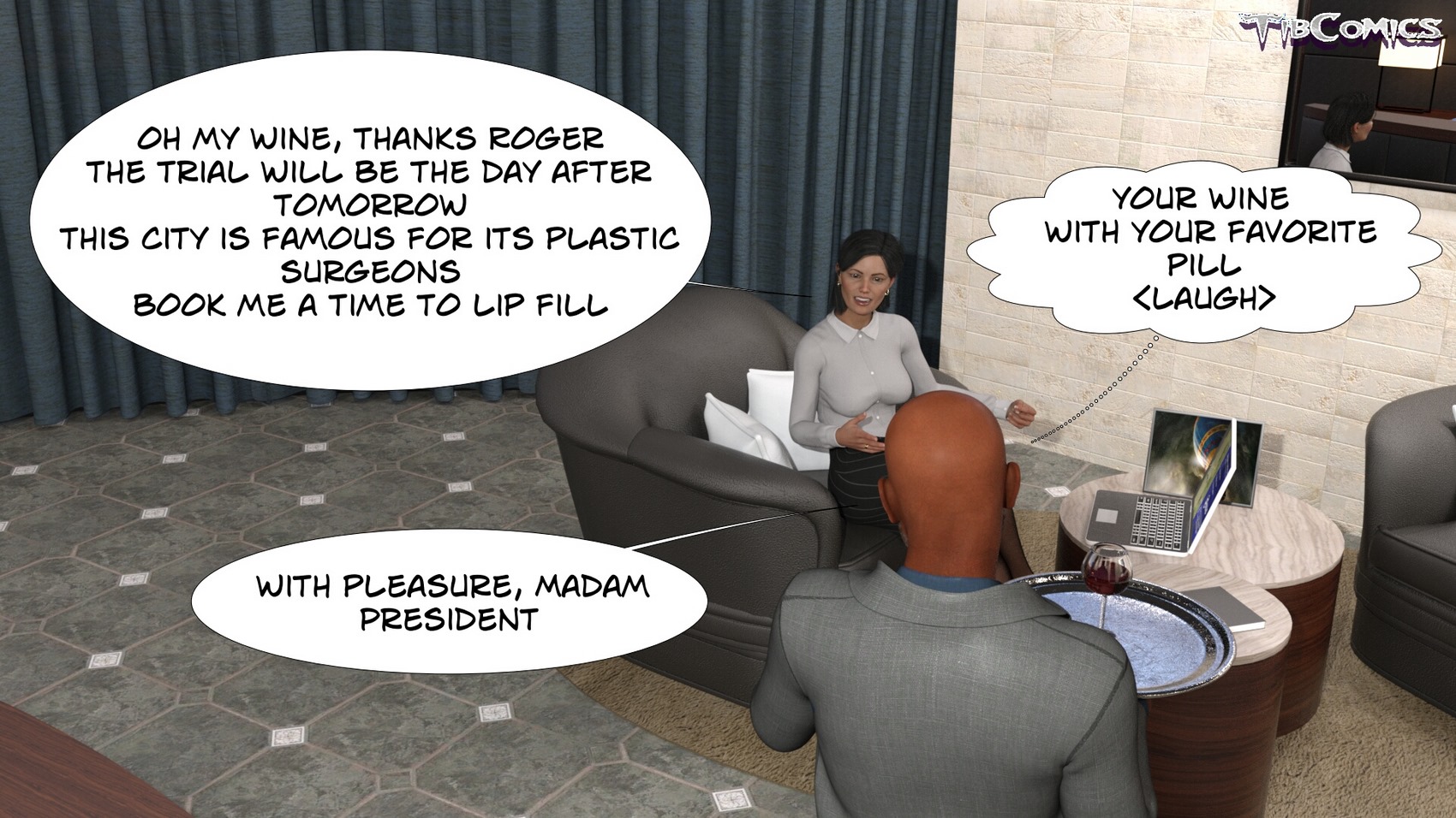 Mrs. President [TibComics], Mrs. President, page 16 of 101