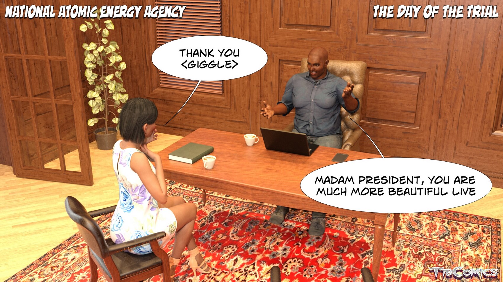 Mrs. President [TibComics], Mrs. President, page 19 of 101
