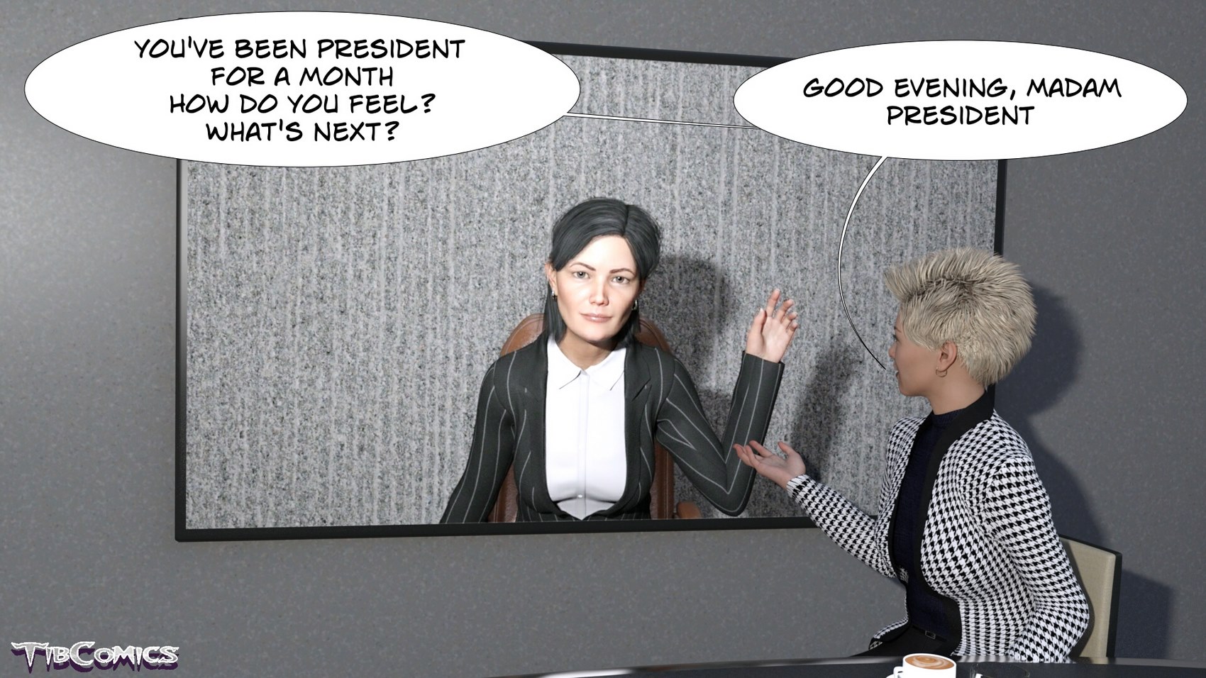 Mrs. President [TibComics], Mrs. President, page 3 of 101