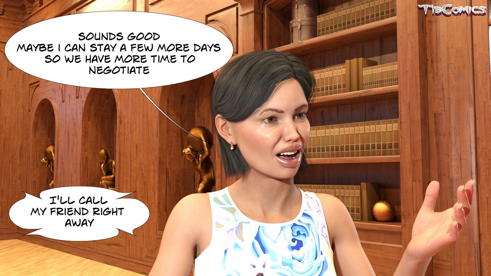Mrs. President [TibComics], Mrs. President, page 22 of 101