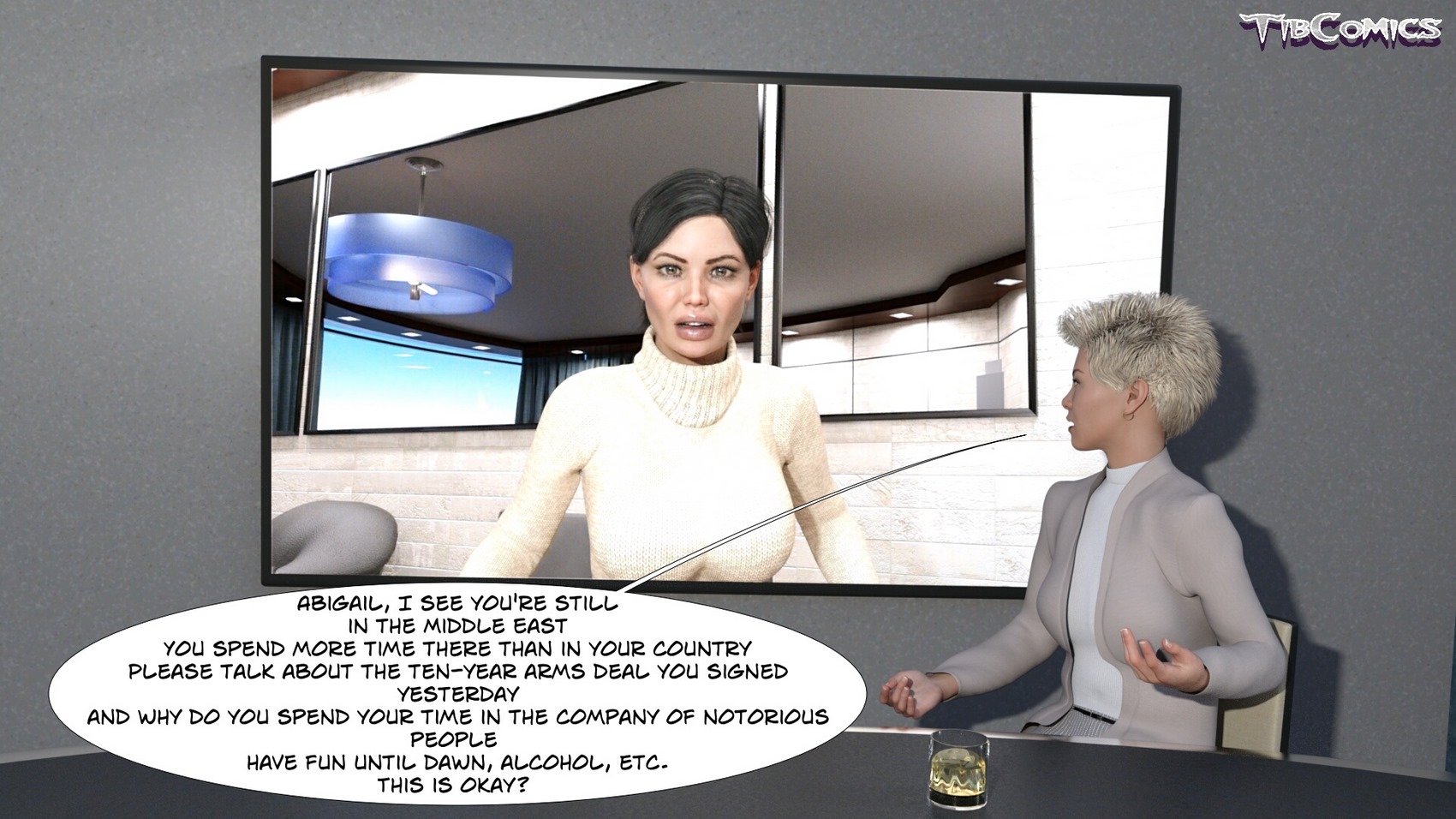 Mrs. President [TibComics], Mrs. President, page 43 of 101