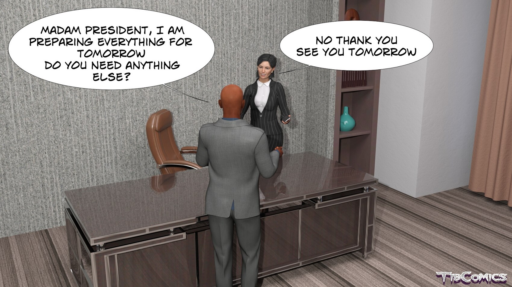 Mrs. President [TibComics], Mrs. President, page 8 of 101