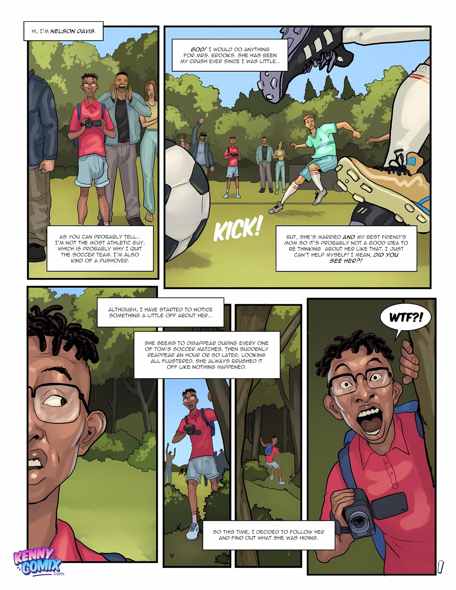 My Friend’s Hot Soccer Mom [KennyComix], 1 . My Friend's Hot Soccer Mom - Chapter 1, page 3 of 15