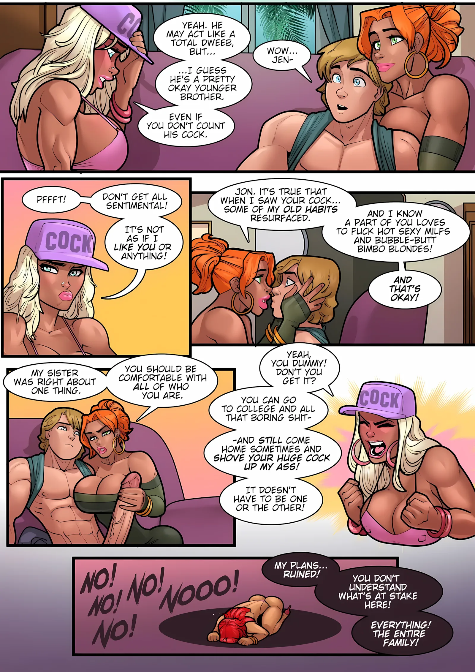 My Mom And Sister Are Size Queen Sluts [Rabies T Lagomorph], 4 . My Mom And Sister Are Size Queen Sluts - Chapter 4, page 41 of 45