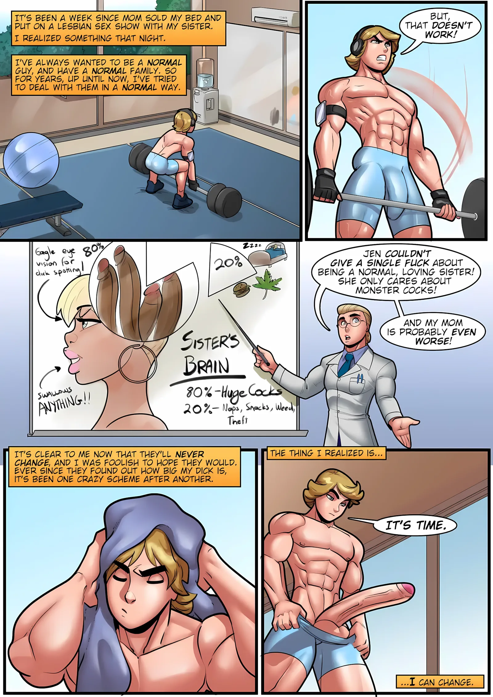 My Mom And Sister Are Size Queen Sluts [Rabies T Lagomorph], 3 . My Mom And Sister Are Size Queen Sluts - Chapter 3, page 2 of 23